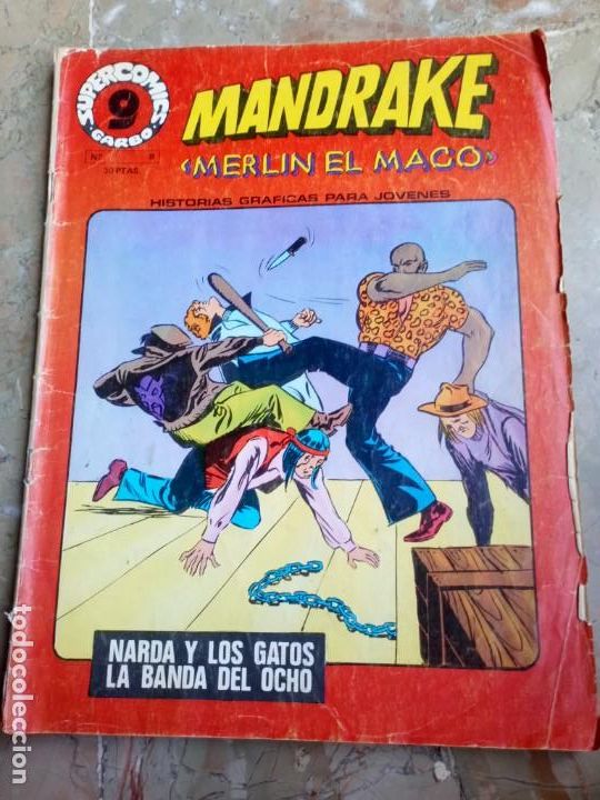 C&oacute;mics: Mandrake Superc&oacute;mics N&ordm; 8 GARBO. - Foto 1