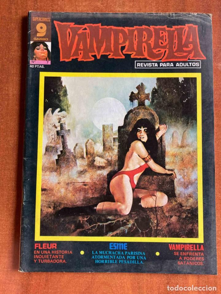 C&oacute;mics: VAMPIRELLA. LOTE DE 3 C&Oacute;MICS. GARBO - Foto 3