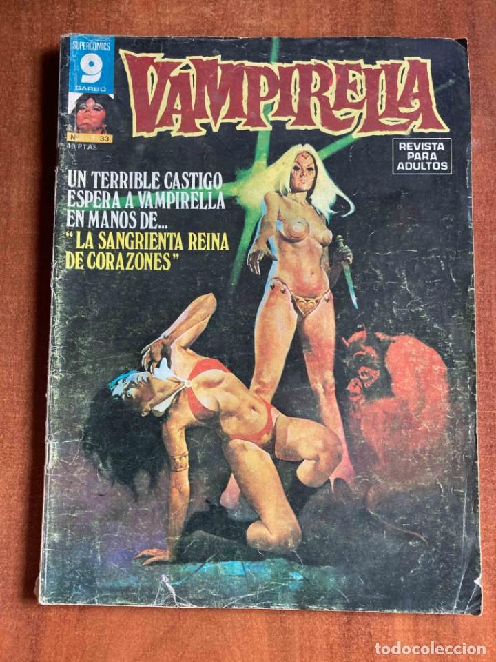 C&oacute;mics: VAMPIRELLA. LOTE DE 3 C&Oacute;MICS. GARBO - Foto 2