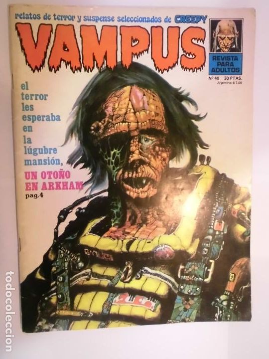 C&oacute;mics: VAMPUS - NUM 40 - GARBO EDITORIAL - 1971 - Foto 1