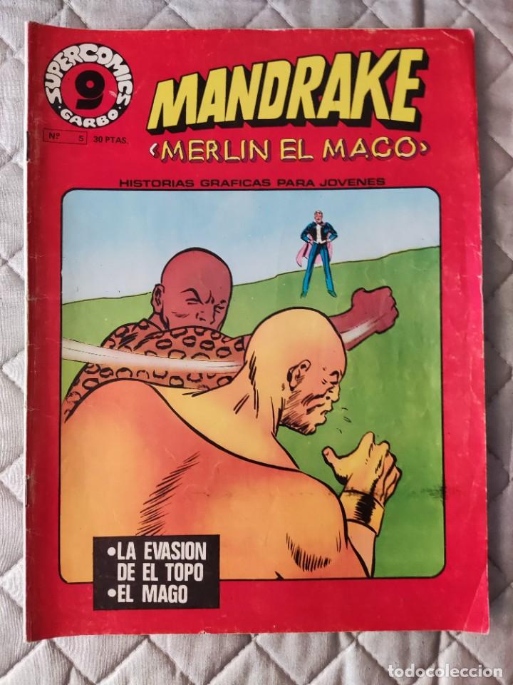 MANDRAKE Nº 5 SUPERCOMICS GARBO (Tebeos y Comics - Garbo)
