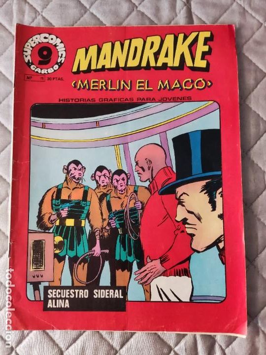 C&oacute;mics: Mandrake N&ordm; 11 SUPERCOMICS GARBO - Foto 1