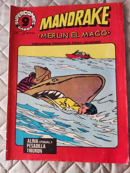 C&oacute;mics: Mandrake N&ordm; 14 SUPERCOMICS GARBO - Foto 1