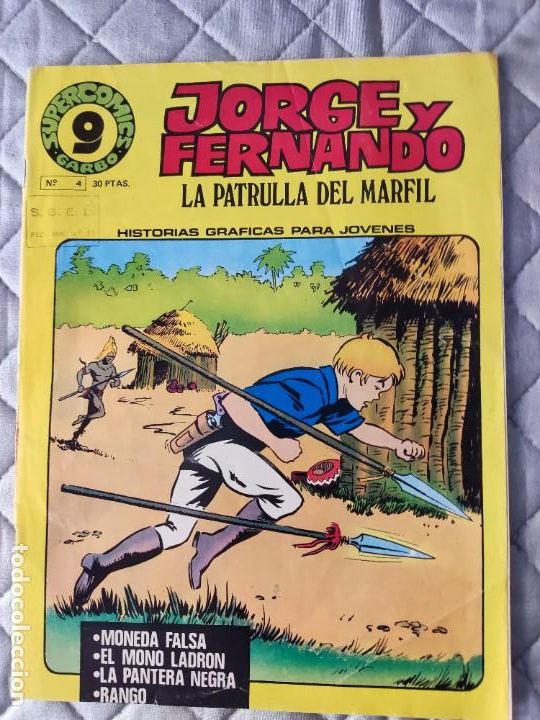 C&oacute;mics: Jorge y Fernando N&ordm; 10 SUPERCOMICS GARBO - Foto 1