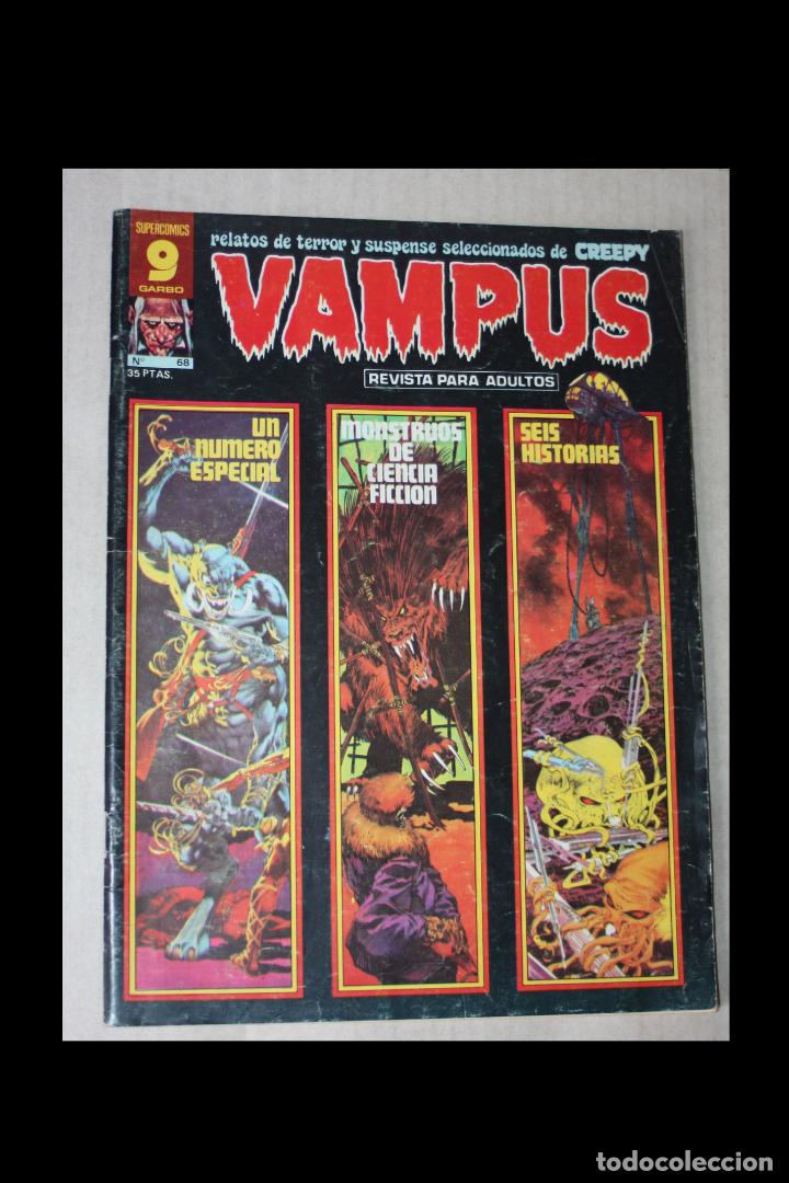 C&oacute;mics: VAMPUS (GARBO), N&ordm; 68, A&Ntilde;O 1977 - Foto 1