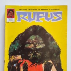 Fumetti: RUFUS Nº 3 - RELATOS GRAFICOS DE TERROR Y SUSPENSE - GARBO 1973. Lote 239884395