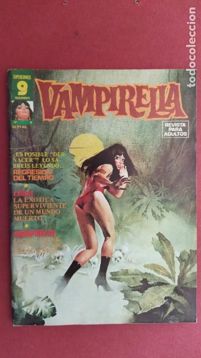 C&oacute;mics: VAMPIRELLA N&ordm; 8 EDI GARBO 1973 - Foto 1