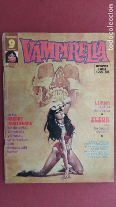 C&oacute;mics: VAMPIRELLA N&ordm; 5 EDI GARBO 1973 - Foto 1