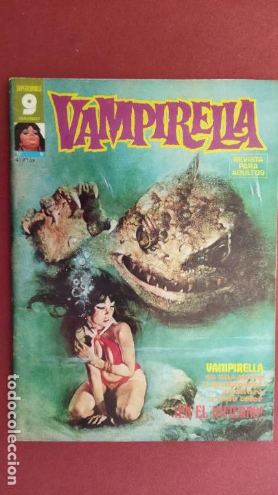C&oacute;mics: VAMPIRELLA N&ordm; 9 EDI GARBO 1973 - Foto 1