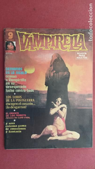 C&oacute;mics: VAMPIRELLA N&ordm; 10 EDI GARBO 1973 - Foto 1