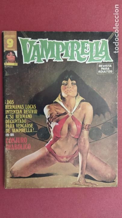 C&oacute;mics: VAMPIRELLA N&ordm; 20 EDI GARBO 1973 - Foto 1