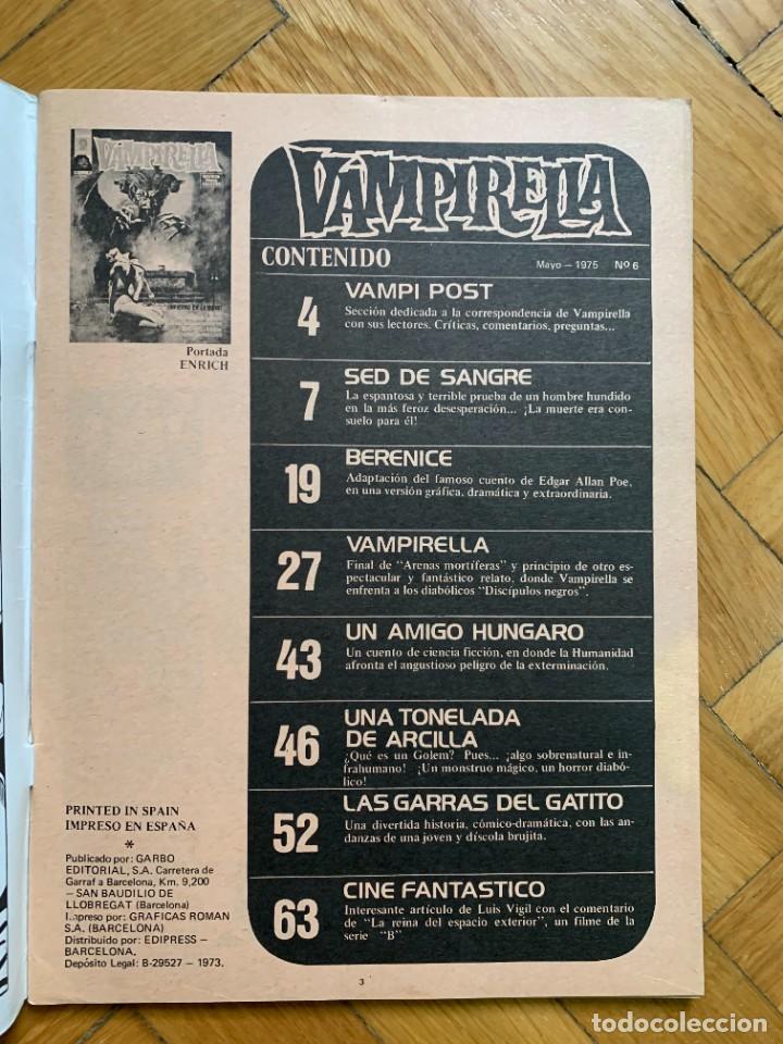 C&oacute;mics: Vampirella # 6 - D4 - Buen Estado - Foto 5