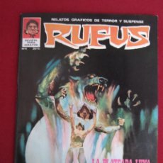 Cómics: RUFUS Nº 4. RELATOS DE TERROR Y SUPENSE.WARREN. GARBO 1973. COMO NUEVO. Lote 325671883