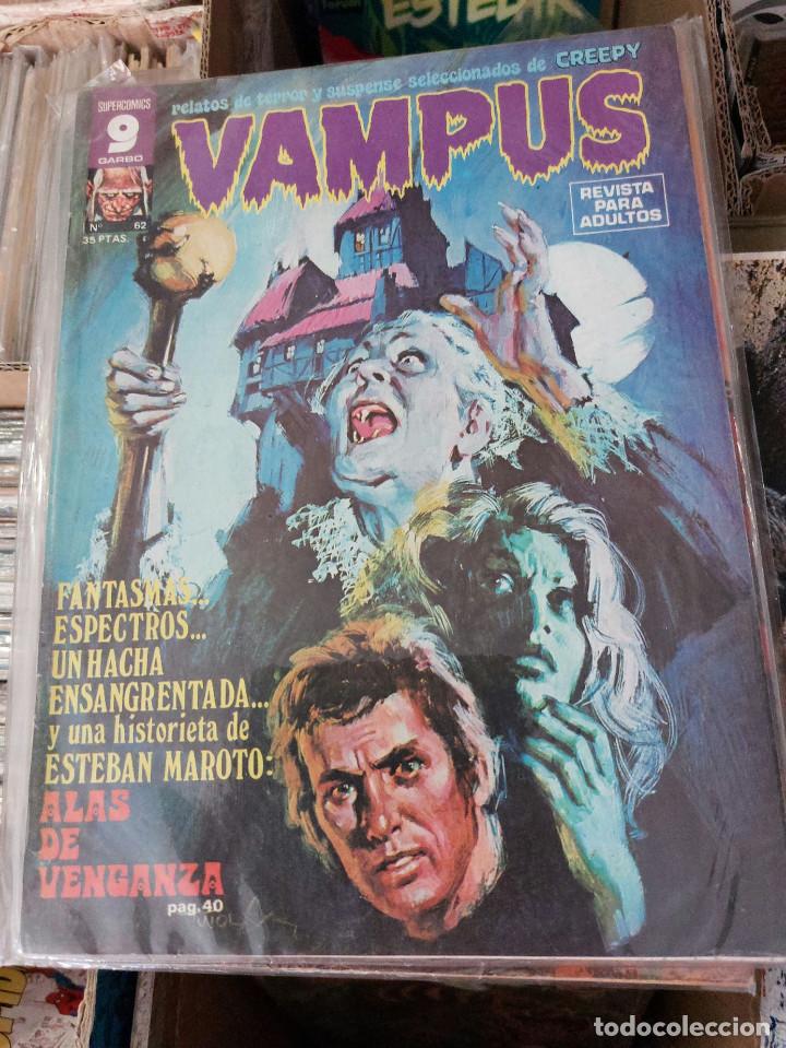C&oacute;mics: VAMPUS. N 62. CONTIENE P&Oacute;STER DE &rdquo;JAD&rdquo; - Foto 1