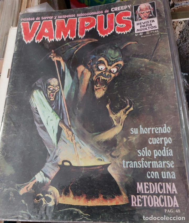 C&oacute;mics: VAMPUS. N. 42. CONTIENE P&Oacute;STER DE BERNIE WRIGHTSON. - Foto 1