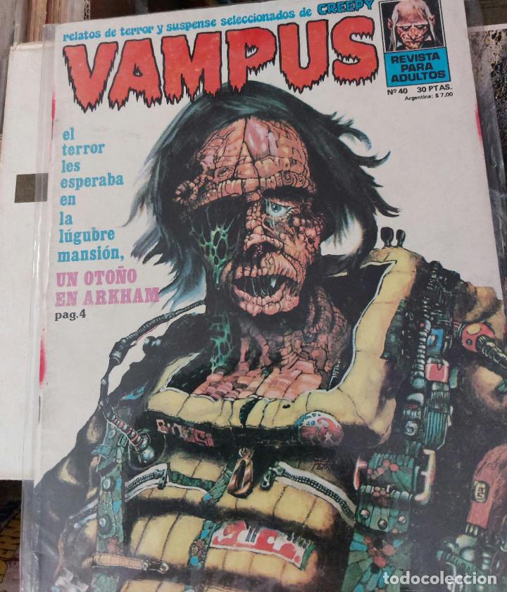 C&oacute;mics: VAMPUS. N.40. CONTIENE POSTER DE AURALE&Oacute;N. - Foto 1