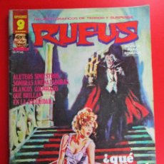 Cómics: RUFUS (1973, IMDE / GARBO) 47 · IV-1977 · ¿QUÉ LE LLEVÓ A LOS MURCIÉLAGOS?. Lote 361885870