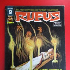 Cómics: RUFUS (1973, IMDE / GARBO) 54 · XI-1977 · LA MENTE EMBRUJADA / DUROS DE MATAR / VENGANZA OSCURA. Lote 361889285