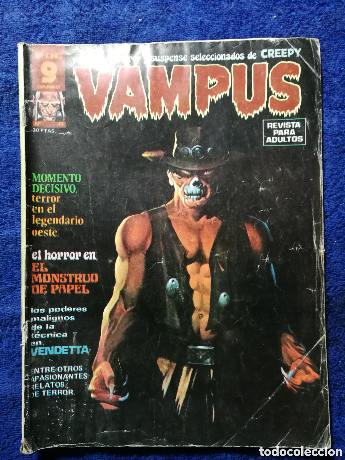 C&oacute;mics: Vampus . N&uacute;mero 49. Garbo - Foto 1
