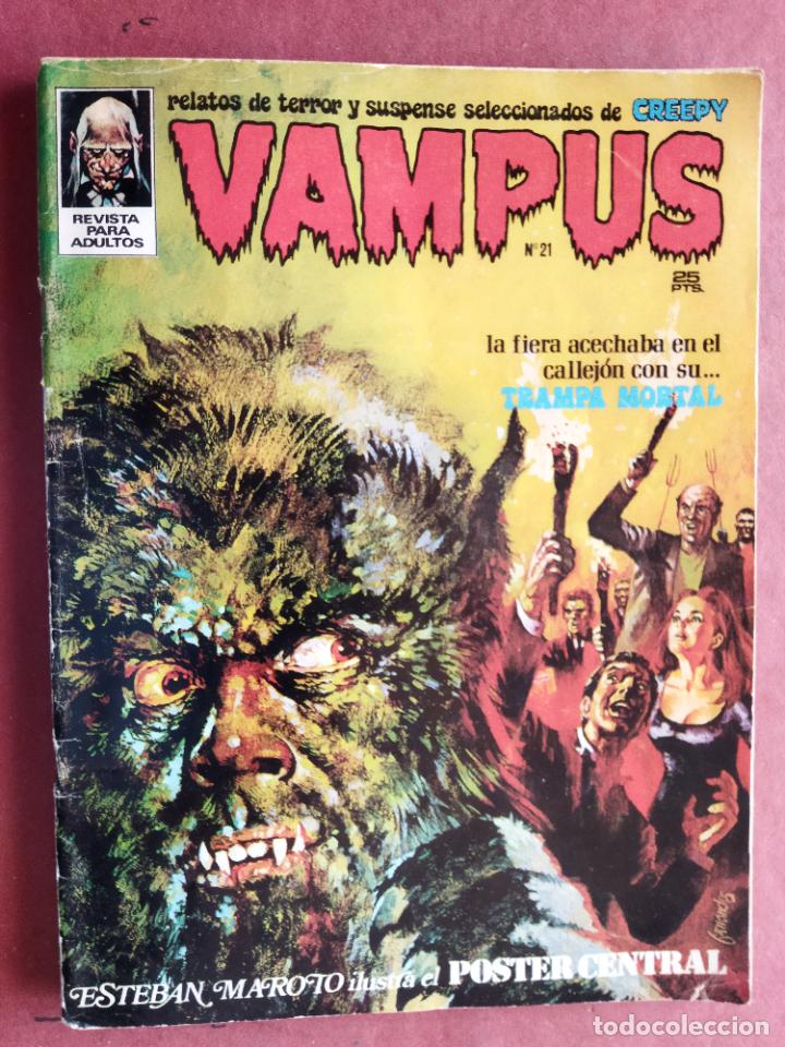 C&oacute;mics: VAMPUS N&ordm; 21 - SIN POSTER CENTRAL - Foto 1