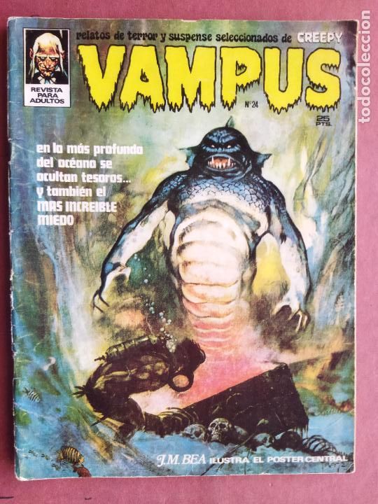 C&oacute;mics: VAMPUS n&ordm; 24 - sin poster central - Foto 1