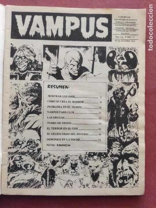 C&oacute;mics: VAMPUS N&ordm; 16 CON POSTER CENTRAL - Foto 2