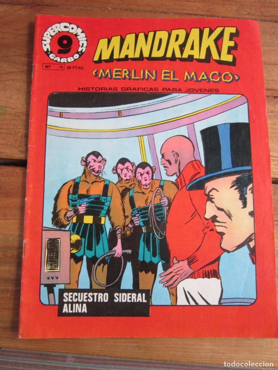 C&oacute;mics: MANDRAKE. MERLIN EL MAGO N&ordm; 11 SUPERCOMICS GARBO - Foto 1