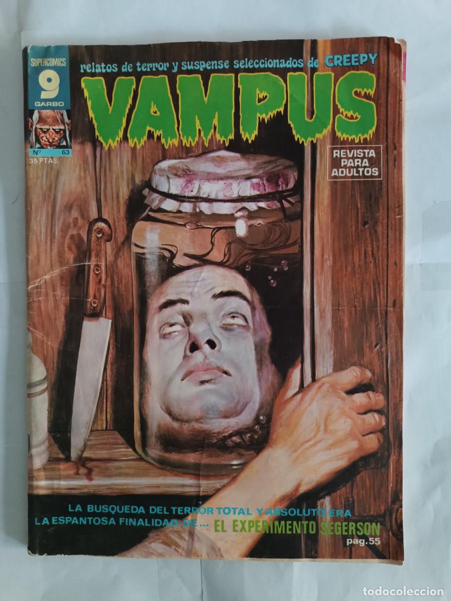 C&oacute;mics: VAMPUS N&ordm; 63 - GARBO - SIN POSTER - Foto 1