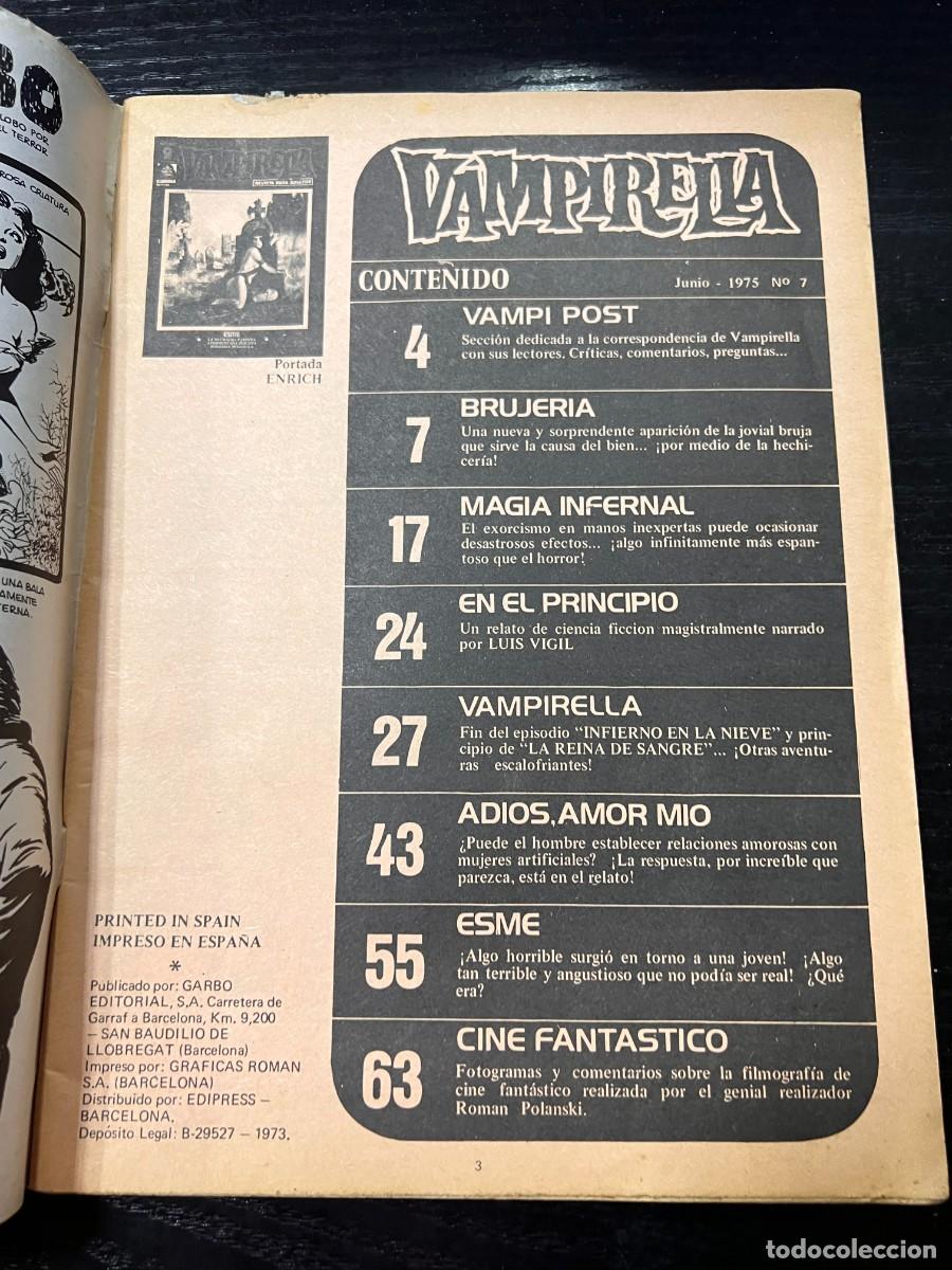 C&oacute;mics: TEBEO. VAMPIRELLA. N&ordm; 4. EDITORIAL GARBO. VER - Foto 2