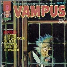 Cómics: VAMPUS Nº 56 - GARBO ED. 1976 - CON POSTER DE AURALEON - FIGUERAS, WALLY WOOD, JOHN SEVERIN, ETC