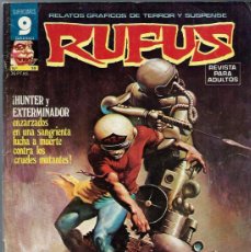 Cómics: RUFUS Nº 38 - GARBO 1976 -CON AURALEON, FIGUERAS, ALCALÁ, JOE KUBERT, LEO DURAÑONA, PAUL NEARY
