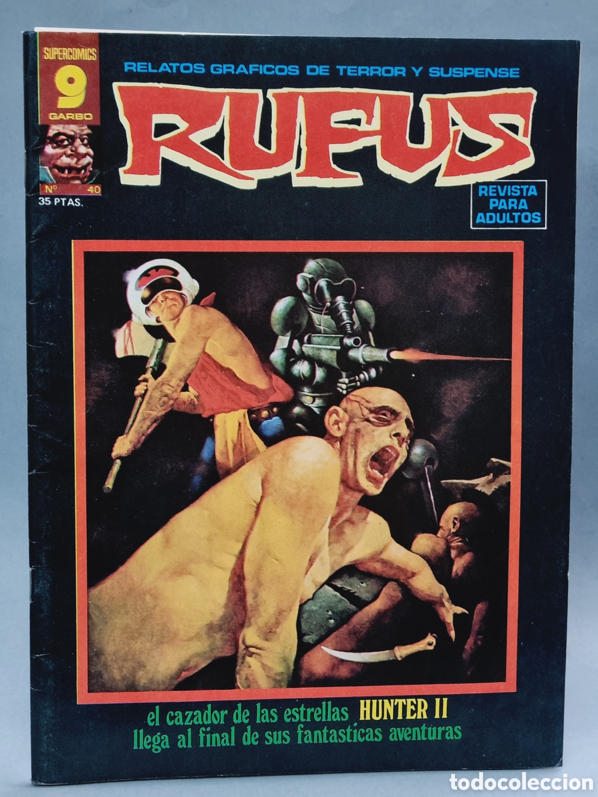 C&oacute;mics: MUY BUEN ESTADO RUFUS 40 COMICS TERROR GARBO - Foto 1