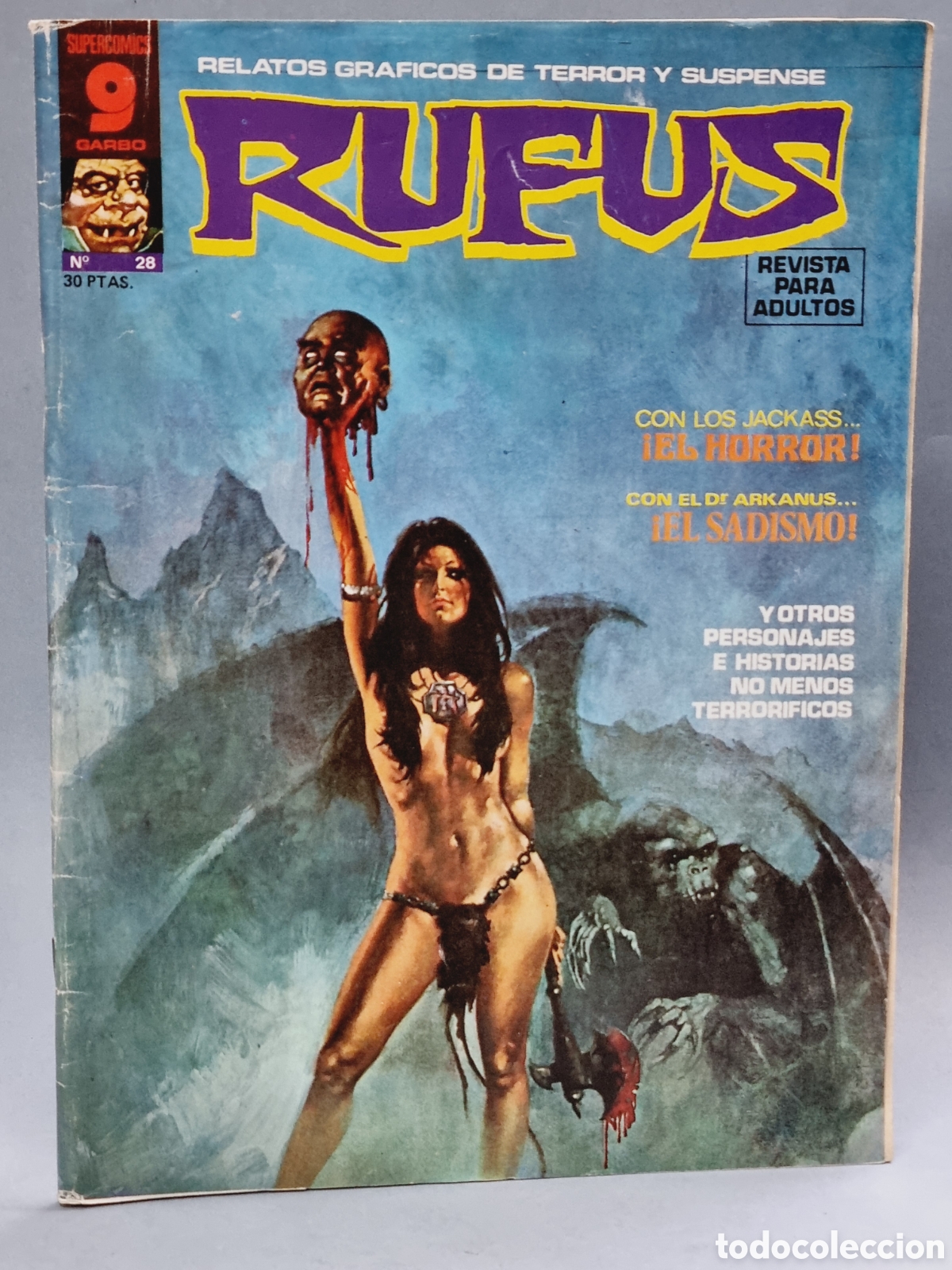 C&oacute;mics: RUFUS 28 NORMAL ESTADO COMICS TERROR GARBO - Foto 1