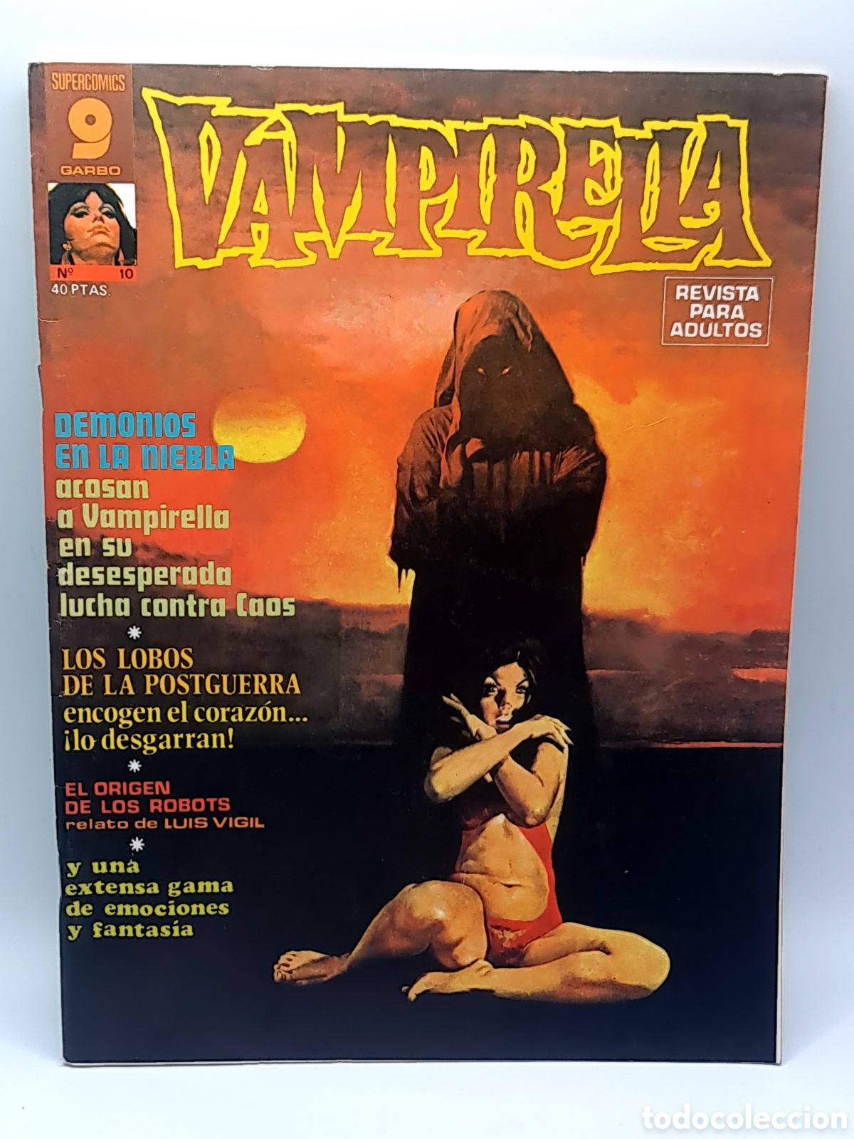 C&oacute;mics: EXCELENTE ESTADO VAMPIRELLA 10 GARBO COMICS GRAPA - Foto 1