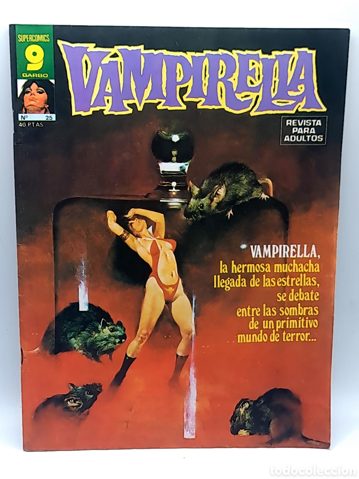 C&oacute;mics: EXCELENTE ESTADO VAMPIRELLA 25 GARBO COMICS GRAPA - Foto 1