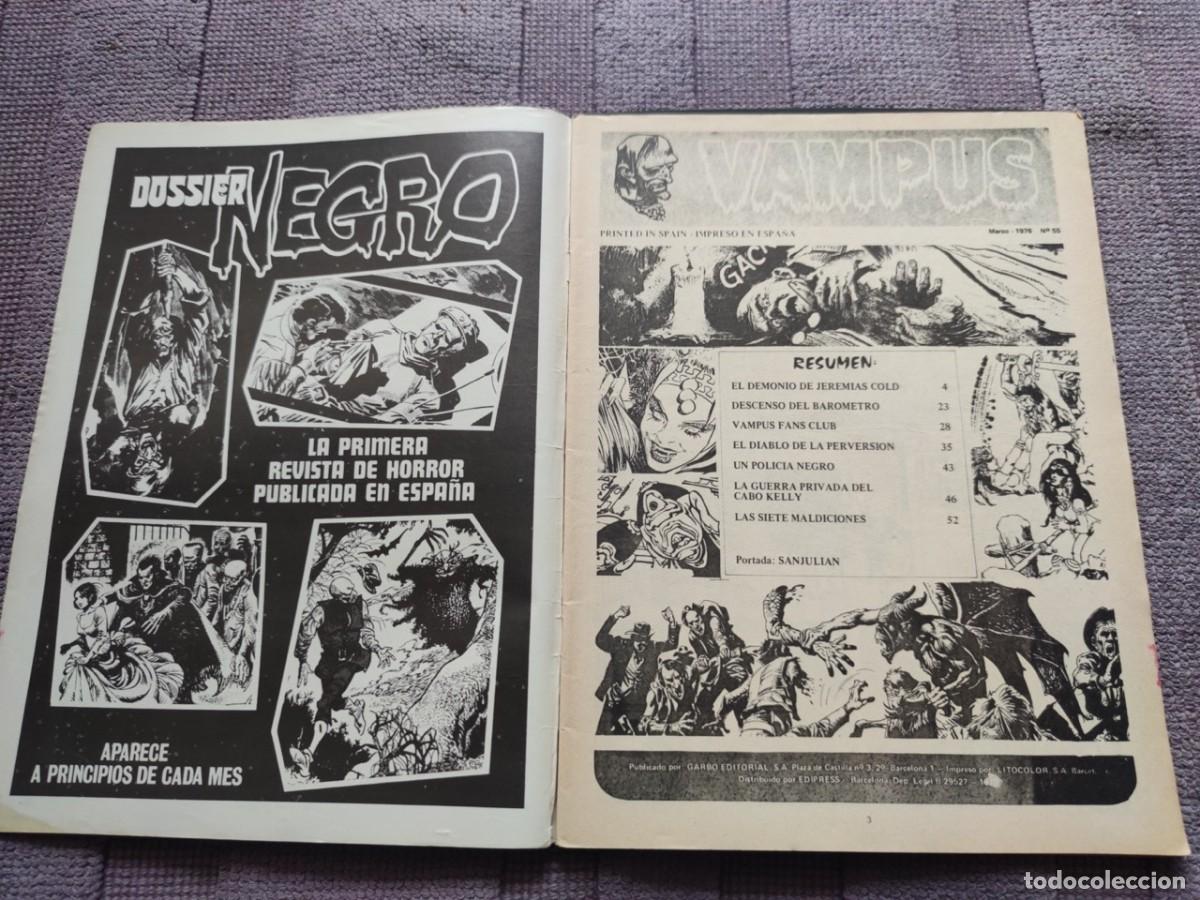 C&oacute;mics: VAMPUS N&ordm; 55 CON POSTER. - Foto 2