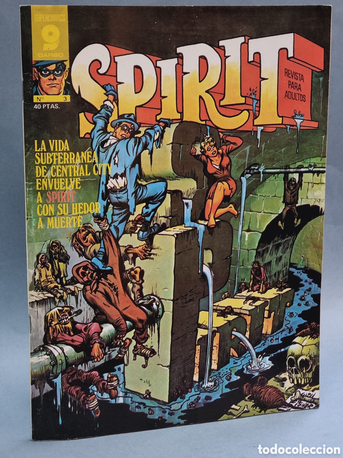 C&oacute;mics: EXCELENTE ESTADO SPIRIT 3 SUPERCOMICS GARBO - Foto 1