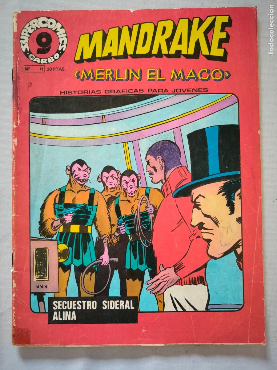 C&oacute;mics: MANDRAKE N&ordm; 11 - MERLIN EL MAGO - GARBO (AM) - Foto 1