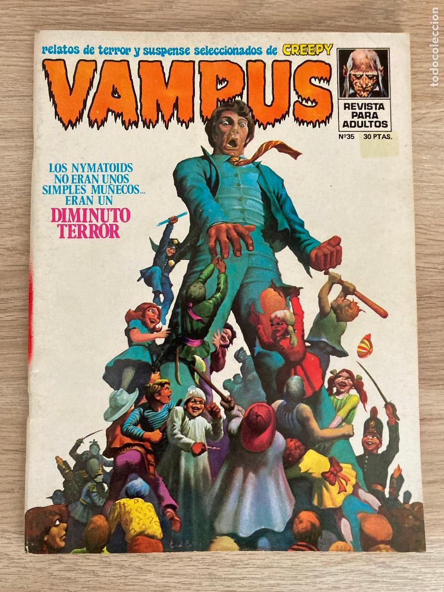 C&oacute;mics: VAMPUS N&ordm; 35. CON EL POSTER. GARBO 1974 - Foto 1