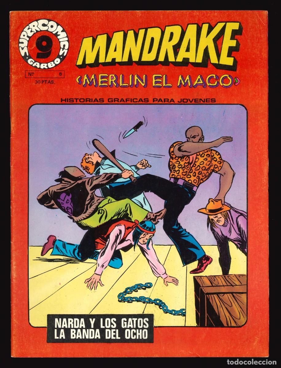 C&oacute;mics: SUPERCOMICS GARBO - GARBO / N&Uacute;MERO 8 (MANDRAKE) - Foto 1