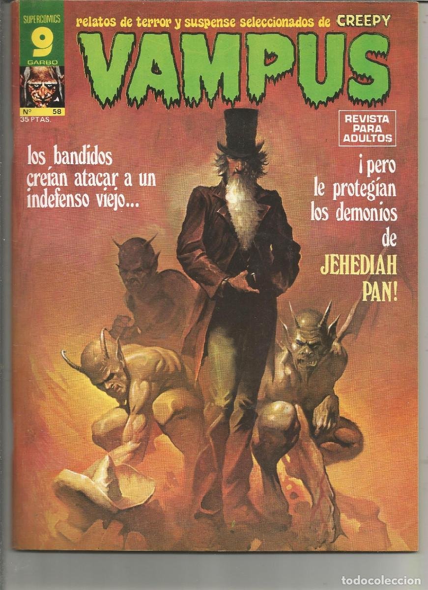 Lote 507038867: VAMPUS GARBO EDITORIAL Nº 58