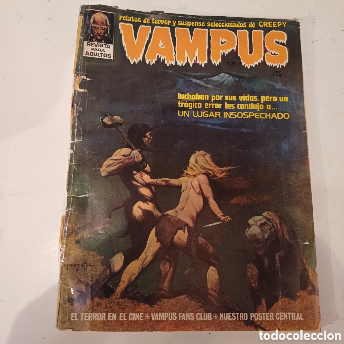 C&oacute;mics: Comic de terror VAMPUS Garbo editorial N&deg; 29 a&ntilde;o 70 - Foto 1