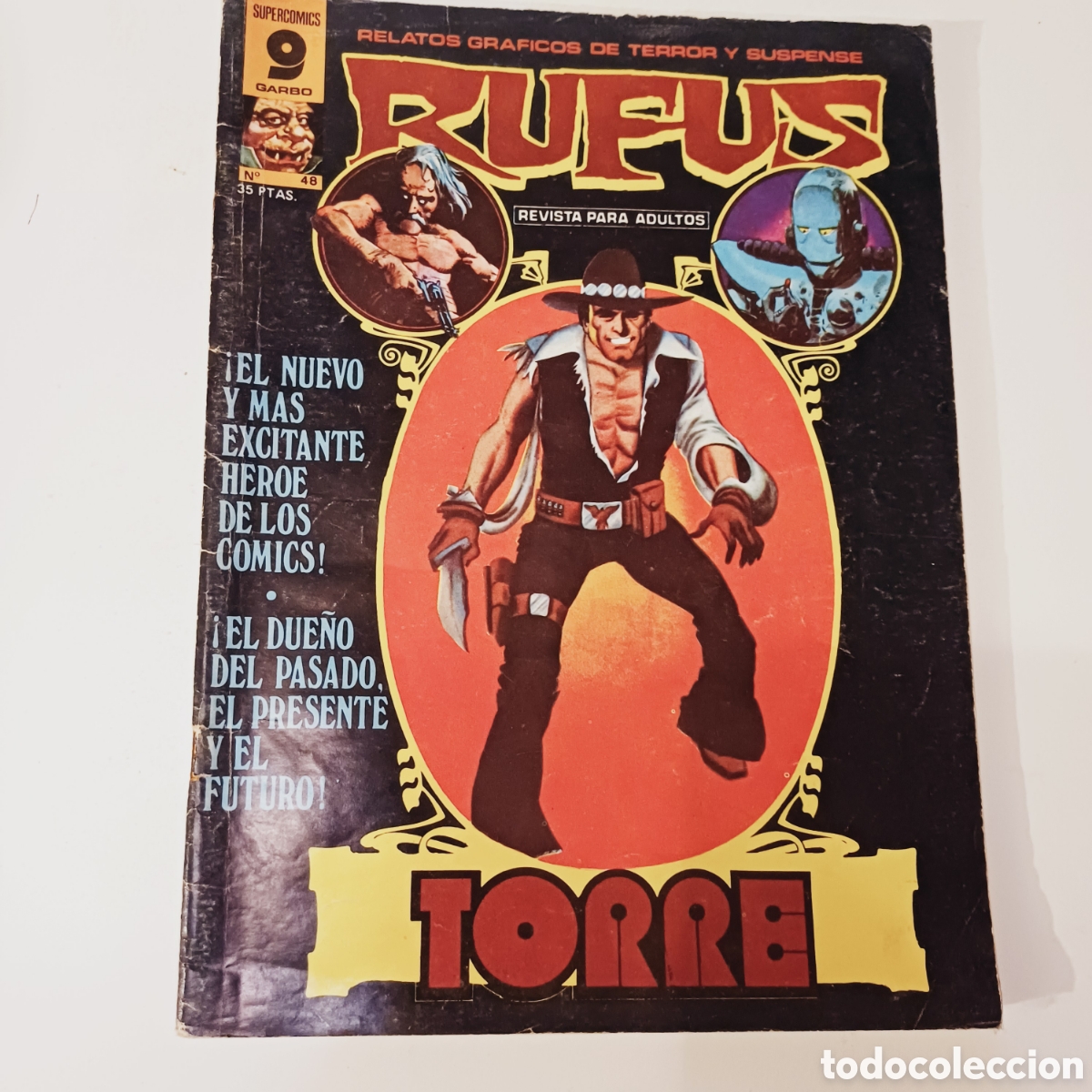 C&oacute;mics: Comic de terror RUFUS N&deg; 48 Ed. GARBO Mayo 1977 - Foto 1