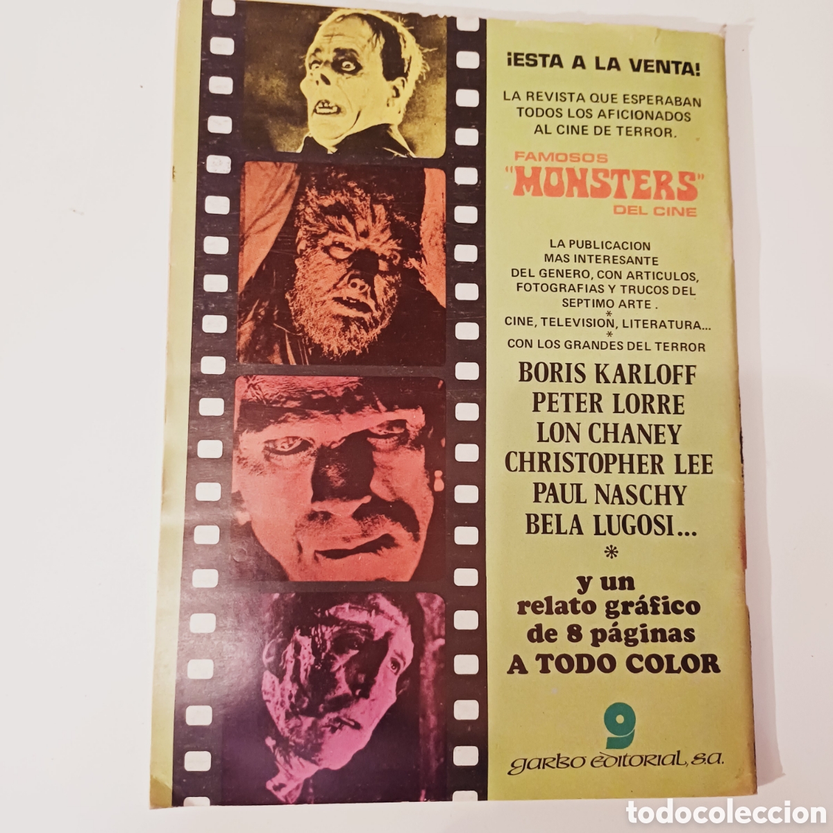 C&oacute;mics: Comic de terror RUFUS N&ordm; 24 - Ed. GARBO - Mayo 1975 - Foto 6