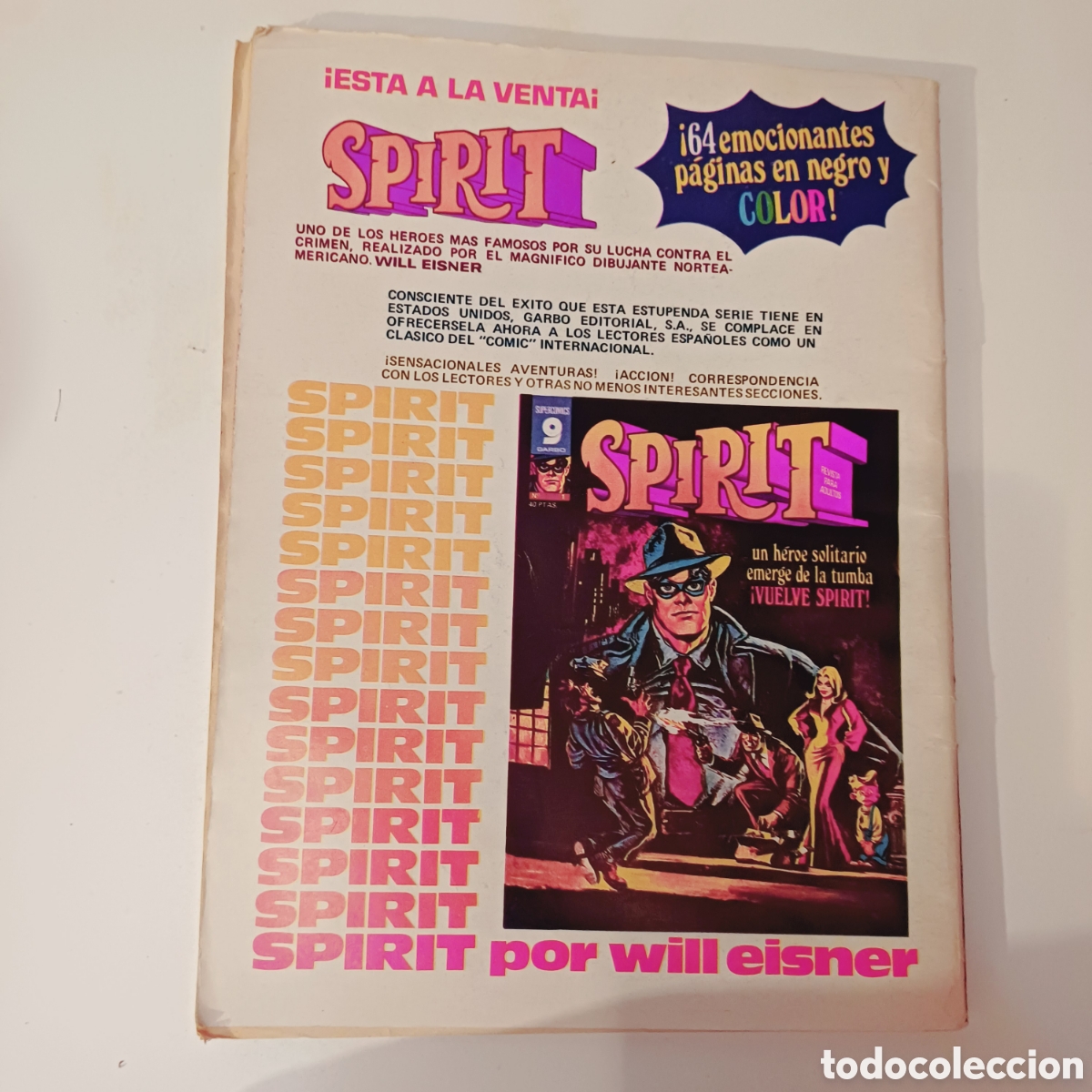 C&oacute;mics: Comic de terror RUFUS N&ordm; 25 - Ed. GARBO - Junio 1975 - Foto 5