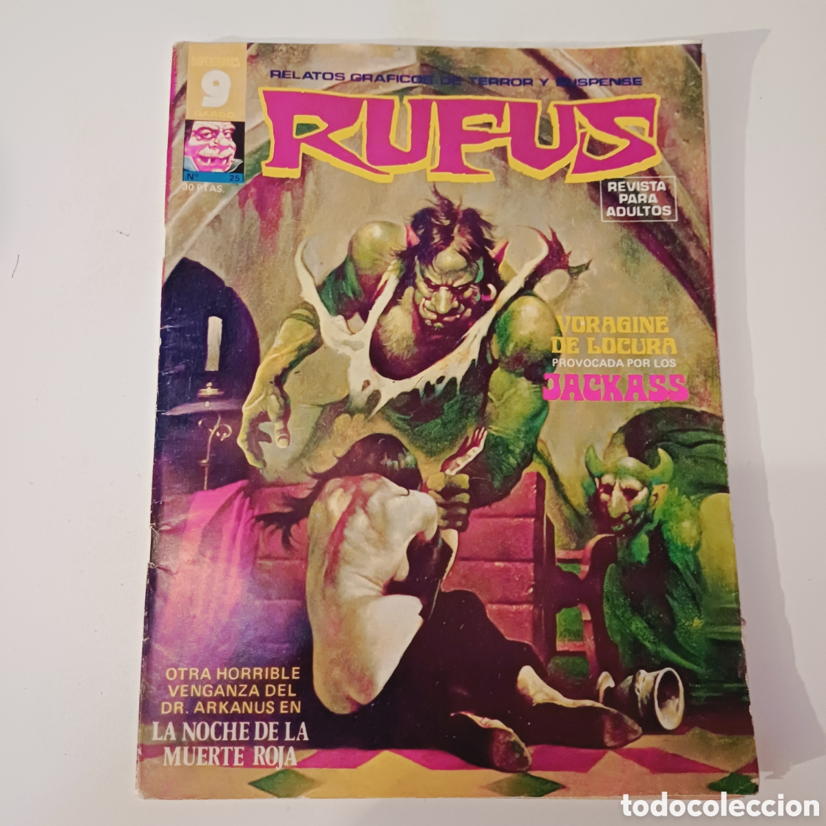 C&oacute;mics: Comic de terror RUFUS N&ordm; 25 - Ed. GARBO - Junio 1975 - Foto 1
