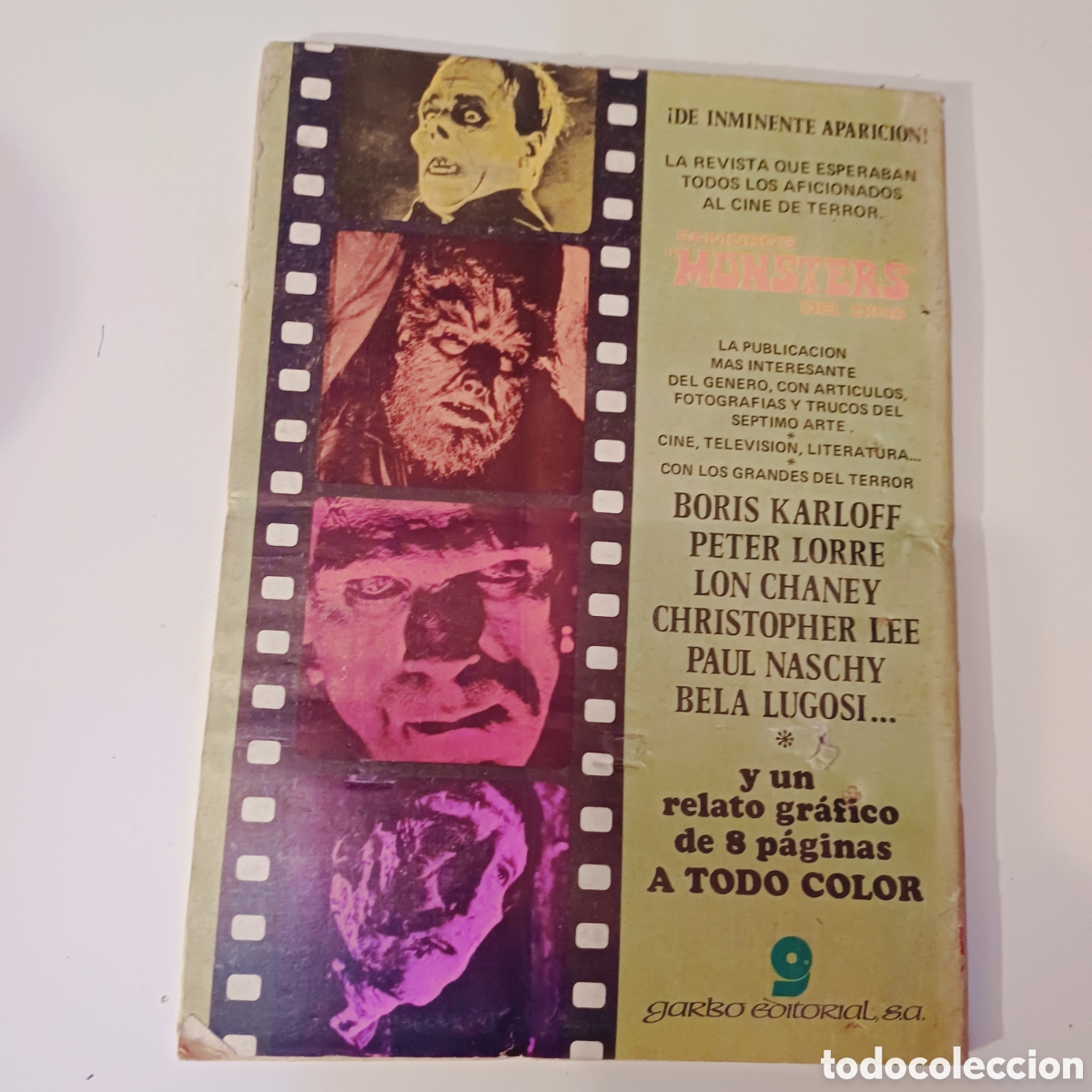 C&oacute;mics: Comic de terror RUFUS N&ordm; 23 - Ed. GARBO - Abril 1975 - Foto 5