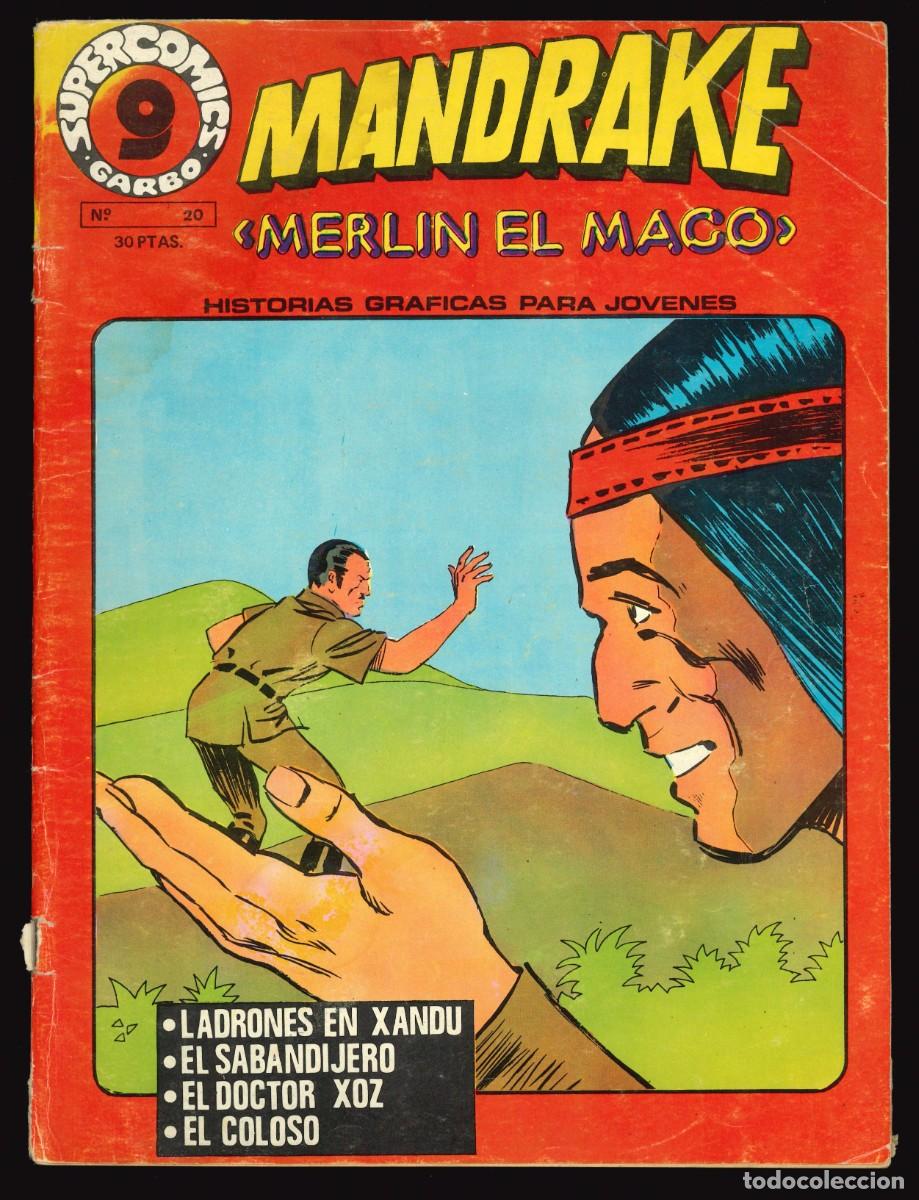 C&oacute;mics: SUPERCOMICS GARBO - GARBO / N&Uacute;MERO 20 (MANDRAKE) - Foto 1