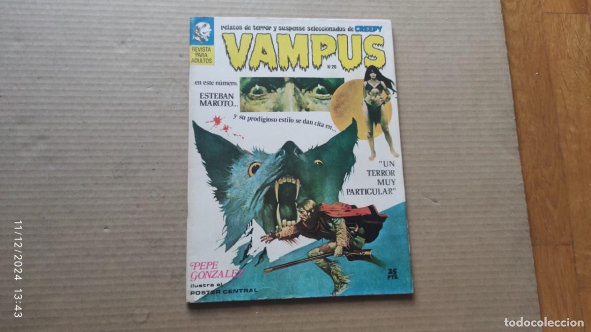 C&oacute;mics: VAMPUS N&ordm; 20 SIN POSTER. - Foto 1
