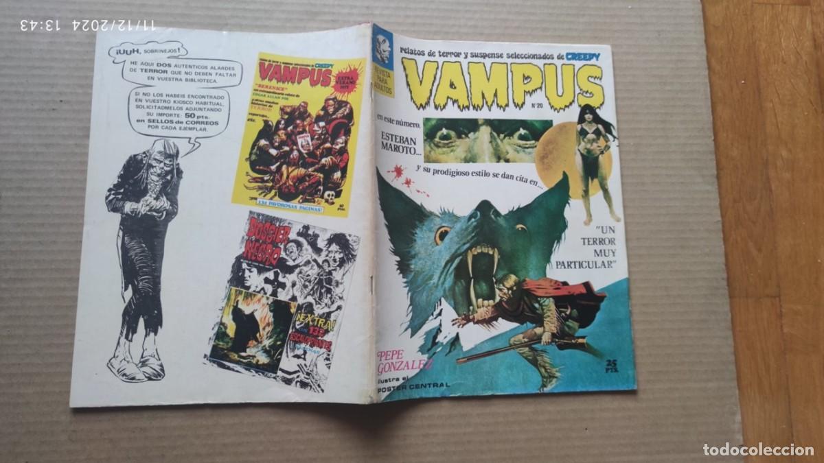 C&oacute;mics: VAMPUS N&ordm; 20 SIN POSTER. - Foto 3